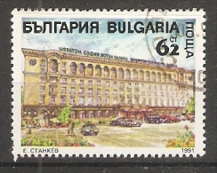 Bulgaria 1991  Sheraton Hotel "Balkan", Sofia  (o)  Mi.3928 - Oblitérés