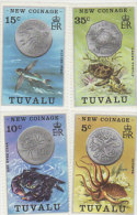 Tuvalu 1976 New Coinage MNH - Tuvalu