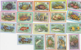 Tuvalu 1979 Fish Definitives MNH - Tuvalu