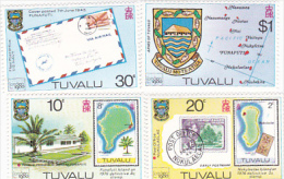 Tuvalu 1980 London 80 Set  MNH - Tuvalu