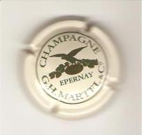 CAPSULE DE MUSELET CHAMPAGNE G.H. MARTEL CONTOUR BLANC - Martel GH