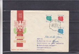 Blé - Grues - Livres - Pologne - Lettre De 1959 - EMA - Empreintes Machines - Covers & Documents