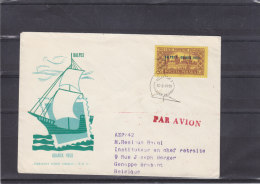Exposition Philatélique à Gdansk  - Pologne - Lettre De 1959 - EMA - Empreintes Machines - Storia Postale