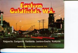 (Folder 21) - Australia Postcard Booklet - WA - Goldfield - Perth