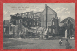 Polska - Polen - Poland - ORTELSBURG - SZCZYTNO - Markt Nach Der Zerstörung - Feldpost - Ostpreussen