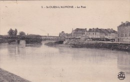 CPA-95-VAL D'OISE -ST-OUEN-L'AUMONE - Le Pont     Vue Peu Commune - Saint-Ouen-l'Aumône