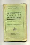 - PREPARATION MILITAIRE ELEMENTAIRE . BORDEAUX DELMAS 1938 . - Francés