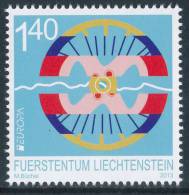 LIECHTENSTEIN, EUROPA 2013 "Postal Vehicles" Set Of 1v** - 2013