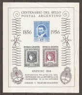 ARGENTINA 1956 - "EXFICEC 1956" - Yvert #H10 - MNH ** - Blocks & Sheetlets