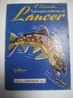 Techniques Modernes Lancer Lacouche Pêche 1964  Dessins - Fischen + Jagen