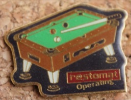 BILLARD - RESTOMAT OPERATING     -       (6) - Billiards