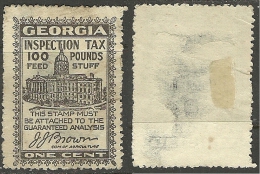 USA GEORGIA Inspection TAX Used - Revenues