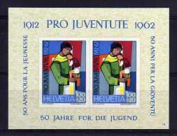 Switzerland - 1962 - Pro Juventute Miniature Sheet - MH - Unused Stamps