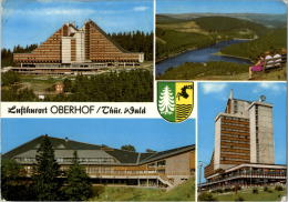 AK Oberhof, Panorama, Oberer Hof, Lütschetalsperre, Gel, 1975 - Oberhof