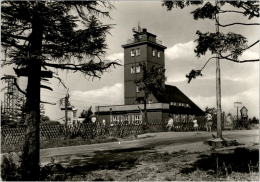 AK Oberwiesenthal, Wetterwarte Auf Dem Fichtelberg, Gel, 1976 - Oberwiesenthal