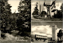 AK Oberwiesenthal, Fichtelberg, Seilbahn, Gel, 1971 - Oberwiesenthal