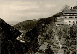 AK Oybin, Blick Vom Kaiserhaus Nach Zittau, Ung, 1964 - Oybin