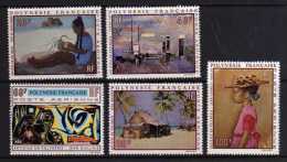 French Polynesia - 1970 - Paintings - MH - Unused Stamps