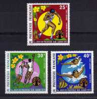 French Polynesia - 1975 - 5th South Pacific Games - MH - Unused Stamps