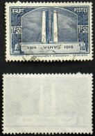 N° 317 MONUMENT DE VIMY Oblit TB Cote 10€ - Gebruikt