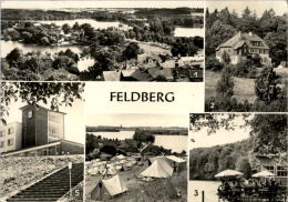 AK Feldberg, Jugendherberge, Campingplatz, Luzin-Halle, Gel, 1975 - Feldberg