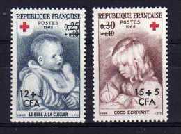 Reunion - 1965 - Red Cross Fund - MNH - Unused Stamps