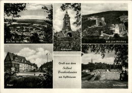 AK Bad Frankenhausen, Schwimmbad, Anerm Kyffhäuser, Ung. 1960 - Bad Frankenhausen