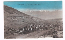 *2390*   MONNETIER-MORNEX : Vue Generale Et Le Mont-Blanc - Saint-Julien-en-Genevois