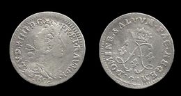 LOUIS XIV . 4 SOLS AUX 2 L OU 1/15 D´ECU . 1692( RENNES ) . - 1643-1715 Louis XIV Le Grand