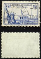 N° 426 EXPOSITION INTERNATIONALE NEW YORK TB Cote 9€ - Gebruikt