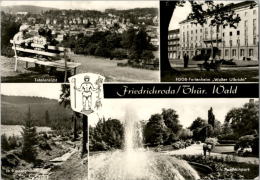 AK Friedrichroda, Puschkinpark, FDGB-Heim W. Ulbricht, Ung, 1974 - Friedrichroda