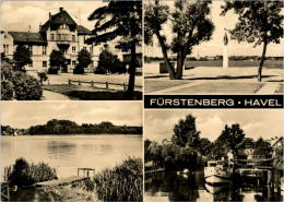 AK Fürstenberg/Havel, Rathaus, Hafen, Schwedtsee, Gel, 1970 - Fuerstenberg