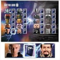 Great Britain  2013  DR Who   Speciaal  Smilervel       Postfris/mnh/neuf - Nuevos