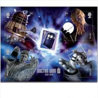 Great Britain  2013  DR Who   Blok Zelfklevend  Selfadhesive       Postfris/mnh/neuf - Nuevos