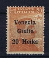 Italy: Venezia Giulia  Sa 31 MH/*,   Error Heiler Instead Of Heller - Venezia Giuliana