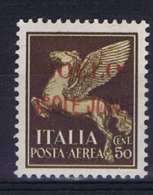 Italy: Isole Janie   Sa 1 A  MH/* 1941 Sole Above ISole Aerea - Isole Ionie