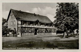 AK Friedrichsbrunn, Hotel Schwarzer Adler, Ung, 1953 - Thale