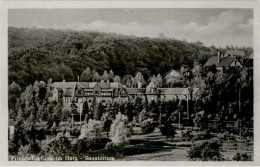 AK Friedrichsbrunn, Sanatorium, Ung, 1953 - Thale