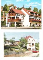 Deutschland - 2 AK Waischenfeld In Der Fränkischen Schweiz - Cafe Zur Gretl Und Cafe Pension Am Harletstein - Bayreuth
