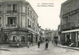 CPA Feurs - Rue Philibert Motton - Feurs