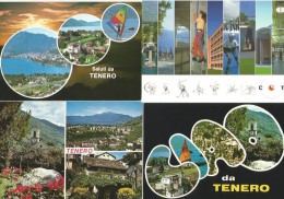 TENERO Centro Sportivo Lago Maggiore 4 Ansichtskarten - Tenero-Contra