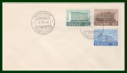 ISLANDE FDC   1962 - FDC