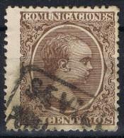 Sello 15 Cts Alfonso XIII Pelon, Carteria PUEBLA De CAZALLA (Sevilla), Num 219 º - Oblitérés