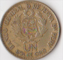 PERU, 4 Centenaire De Casa De Monedas 1565-1965, 1 Sol De Oro - Perú