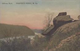 West Virginia Harpers Ferry Jefferson Rock Albertype - Autres & Non Classés