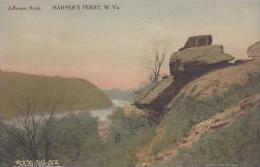 West Virginia Harpers Ferry Jefferson Rock Albertype - Otros & Sin Clasificación