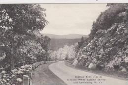 West Virginia Lewisburg On The Midland Trail Route U S 60 Between White Sulpur Springs And And Lewisburg Albertype - Sonstige & Ohne Zuordnung