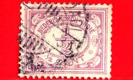 OLANDA - Usato - 1899 - Numeri - Figure - Numeral - ½ - Gebraucht