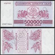 Georgia P 51 - 500000 500.000 Laris 1994 - UNC - Georgia