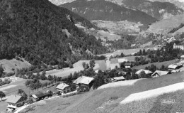 CPSM Saint Jean D'Aulps - Village De L'abbaye Notre Dame Des Alpes Dominant La Vallée De La Dranse - Saint-Jean-d'Aulps